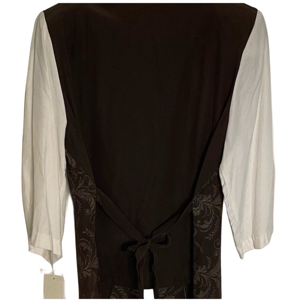 Tori Alexander Vtg Skirt Suit Set Blazer Vest Sz 14P NWT Deadstock Old Money - Picture 6 of 9